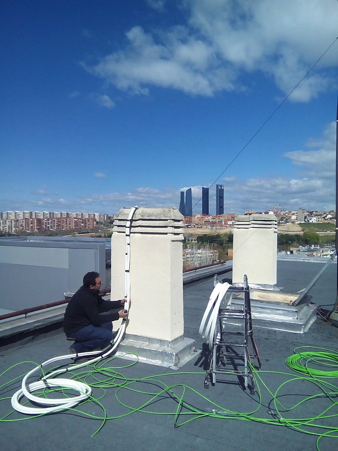 Trabajo de Tecmanclima en Madrid